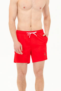 Мужские красные морские шорты - U.s. polo assn фото 15