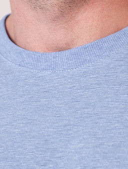 Футболка полуприлегающего кроя с принтом из премиального хлопка - Vilatte фото 2