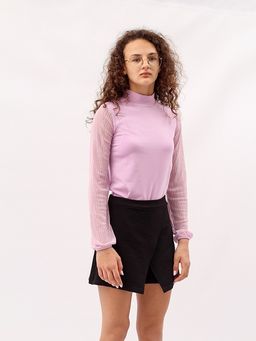 CRB wear/CWJG 63195-45 Водолазка для девочки,лаванда/Ex.Cherubino