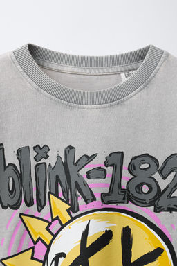 BLINK-182  PRINT T-SHIRT - Zara фото 3