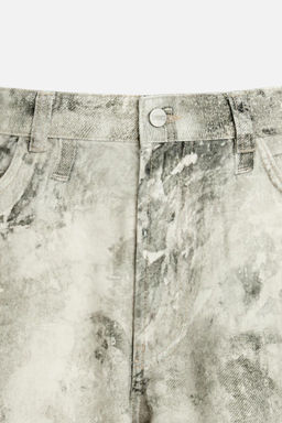 ABSTRACT PRINT RELAXED FIT TROUSERS - Zara фото 8