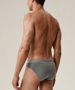 ATLANTIC 5SMP-004 Трусы спорт Solid - набор (5 шт.) морской + бирюзово-зеленый + черный + серый меланж + темно-голубой фото 3