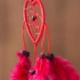 Ловец снов «Сердце красное», 0.5×7×25 см