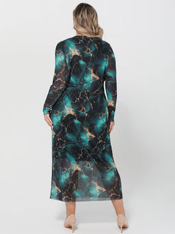 Платье Глория 0240-2амх морская глубина