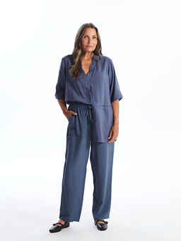 Beli Lastikli Rahat Kal?p Kad?n Pantolon