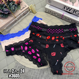 Стринги женские упаковка 3 пары