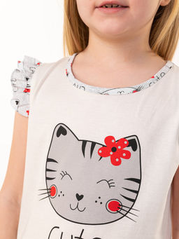 BK1216PJ.С6 Пижама для девочки - Almond фото 2