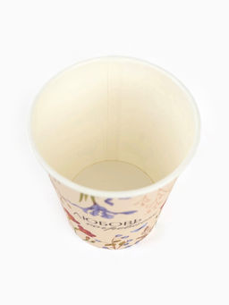 Стаканы одноразовые бумажные для кофе «Любовь согревает», 10 шт., 250 мл