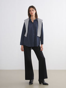 Dar Fit Geni? Pa?a Kad?n Pantolon