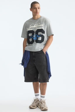 Camiseta estampada Relaxed Fit - H&m фото 7