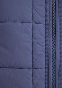 Dik Yaka Indigo Sisme Mont - Mavi фото 9