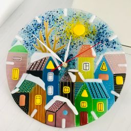 Настенные часы Городок - Стрекоза фото 20