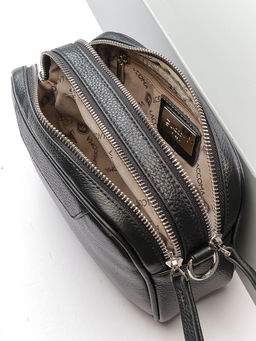 LACCOMA сумка НИ83356-черный натуральная кожа хлопок