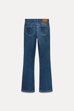 ZW COLLECTION BOOTCUT MID-RISE CONTOUR JEANS - Zara фото 7