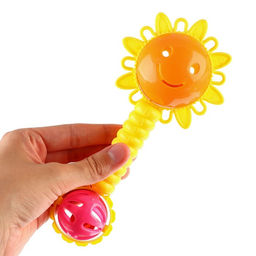 Погремушка «Солнышко», от 3 мес., МИКС