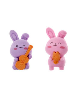 Набор фигурных ластиков, 7 штук, МИКС