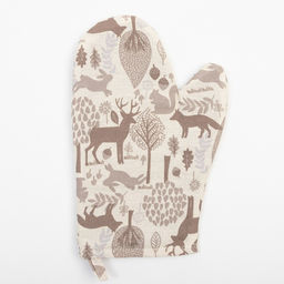 Варежка-прихватка Доляна Forest dwellers 20×27 см, 100% хл, ватин 250 г/м²