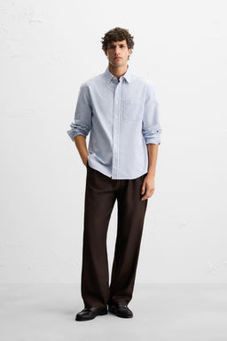 TEXTURED OXFORD SHIRT