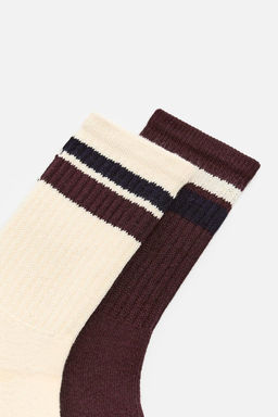 PACK OF 2 STRIPED SOCKS - Zara фото 3