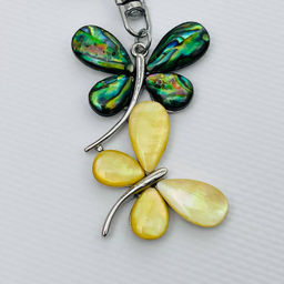 Брелок Бобочка из Халиотиса - Радуга самоцветов фото 2