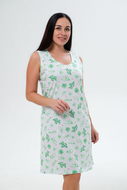 Ночная сорочка женская из кулирки Мария кактус - Амадэль фото 7