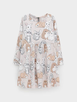 КР 5786/бежевый 0403 Н086 к659 платье для дев