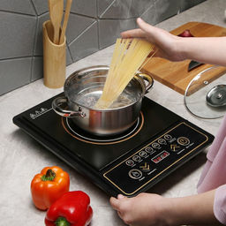 Плитка электрическая Luazon LIP-001, индукционная, 1 конфорка, 2100 Вт, чёрная - Luazon home фото 4