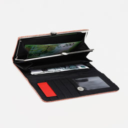 Кошелёк на магните, цвет розовый - Simaland фото 3