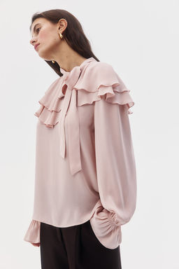 Blusa de volantes - H&m фото 4