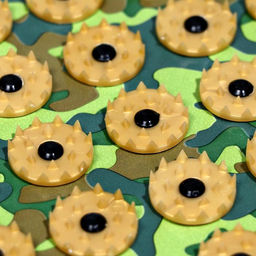 Аппликатор Кузнецова "Разминатор Т-1000", 70 колючек, плёнка, 23?32 см