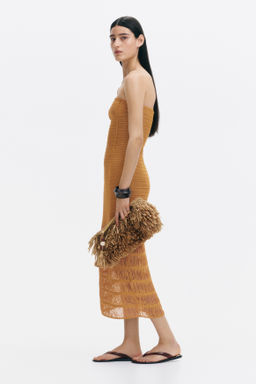 Vestido bandeau efecto crochet - H&m фото 6