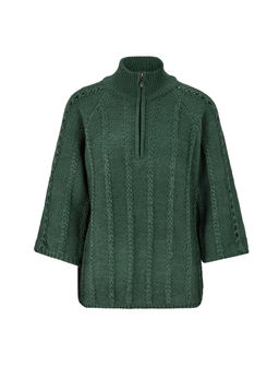 Пуловер, зеленый - Linea tesini фото 2