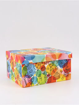 Коробка складная «День рождения», 31 х 25,5 х 16 см