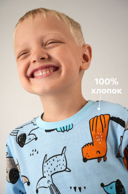Хлопковая пижама для мальчика Happyfox - Happy fox фото 4