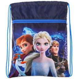 Мешок для обуви с карманом 420*350 мм, Холодное сердце (мягкий полиэстер, плотность 210D) - Disney фото 3