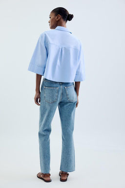 SHORT OXFORD SHIRT - Zara фото 4