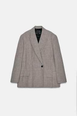 OVERSIZE WOOL BLAZER ZW COLLECTION - Zara фото 2