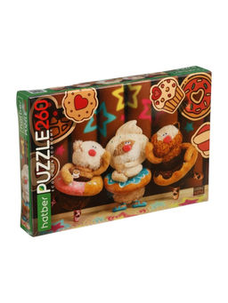 Пазл 260 эл. "Кофейные коты" ECO  260ПЗ4_35750