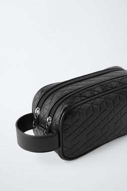 EMBOSSED TOILETRY BAG - Zara фото 3