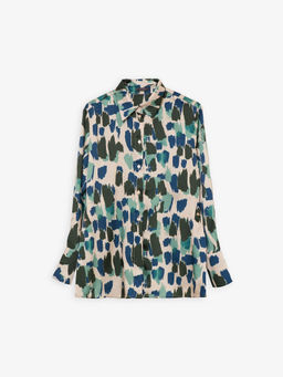 Рубашка с принтом B2951/joan - Emka фото 5