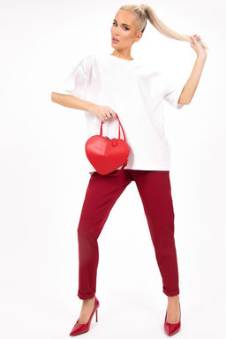 Брюки Саббиани (красный) - Эльза фото 3