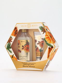 Подарочный набор новогодний Тёплые объятия, гель для душа 300 мл и лосьон для тела 85 мл, URAL LAB
