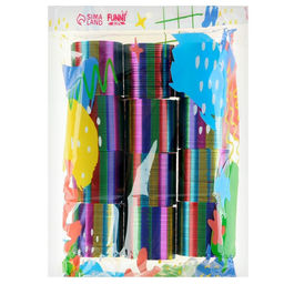 Цена за 12 шт. Пружинка - радуга «Полоски», d=6 см