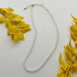 Бусы из Лунного камня огранка 42 см +