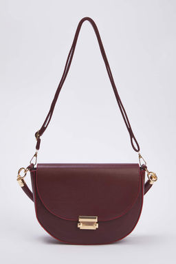 Bordo Metal Toka Detayl? Kad?n City Omuz Canta TAKAW26OC00022