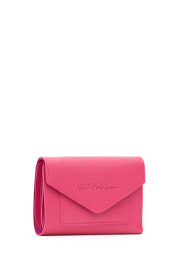 Женский кошелек цвета фуксии - U.s. polo assn фото 2