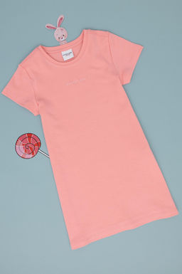 K_z _ocuk Pembe _rme Elbise Sepette S_rpriz _ndirim