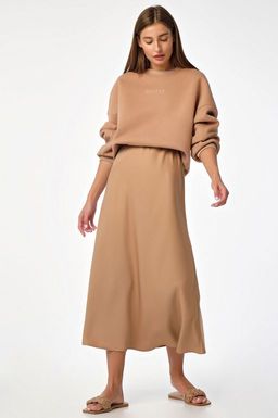 Юбка расклешенная с высокой талией - Fly фото 2