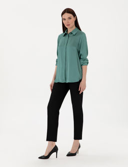 Ye_il Comfort Fit Uzun Kollu G_mlek - Pierre cardin фото 4