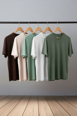 TRENDYOL MAN Siyah-Kahverengi-Gri-Tas-Beyaz Slim/Dar Kesim 5li Paket %100 Pamuk Tok Kumas T-shirt TMNAW20TS0243 - Trendyolmilla фото 31